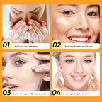 Moisturing Face Cream Skincare for Women,Day Night Turmeric Facial Cream for Face,Hydration Face Cream for All Skin Types (1.7 Oz)