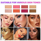 Large Eyeshadow Palette for Makeup Beginners, DE'LANCI Big