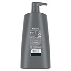 Dove Men+Care Men Shampoo For Healthy-Looking Hair Charcoal + Clay Naturally Derived Plant Based Cleansers 25.4 oz