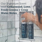 Oars + Alps Men's Sulfate Free Hair Shampoo and Conditioner Set, Infused with Kelp and Algae Extracts, Fresh Ocean Splash, 12 Fl Oz Each