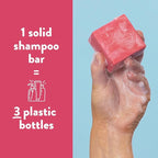 Ethique Rice Shampoo Bar for Dry and Damaged Hair - Sorbet |Paraben Free, Sulfate Free, Vegan, Cruely Free, 3.88 oz