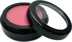 Tulip Deep with Tints of Coral Red Purple Magenta Blush Pressed Cheek Blush Color Contour Powder, Talc & Paraben Free, 4 Grams, No Animal Testing & Cruelty Free