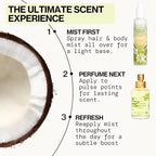 Pacifica Tahitian Gardenia Perfume Spray 1oz – Tropical Floral Fragrance with Gardenia Bloom, Jasmine & Sweet Orange, Warm Vanilla Coconut Notes, Vegan & Cruelty-Free Clean Perfume for Women