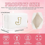 Personalized initial letter patch makeup