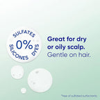 Head & Shoulders BARE Dandruff Shampoo Twin Pack, Soothing Hydration, Sulfate-Free, Silicone-Free, Dye-Free, Eco-Friendly Bottles, Safe for All Hair Types, 13.5 Fl Oz Each (Set of 2)