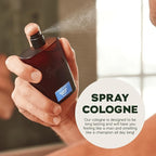 Dr. Squatch Natural Cologne for Men - Scent-Lock Technology and Sustainably-Sourced Ingredients - Glacial Falls Cologne (1.7 fl oz)