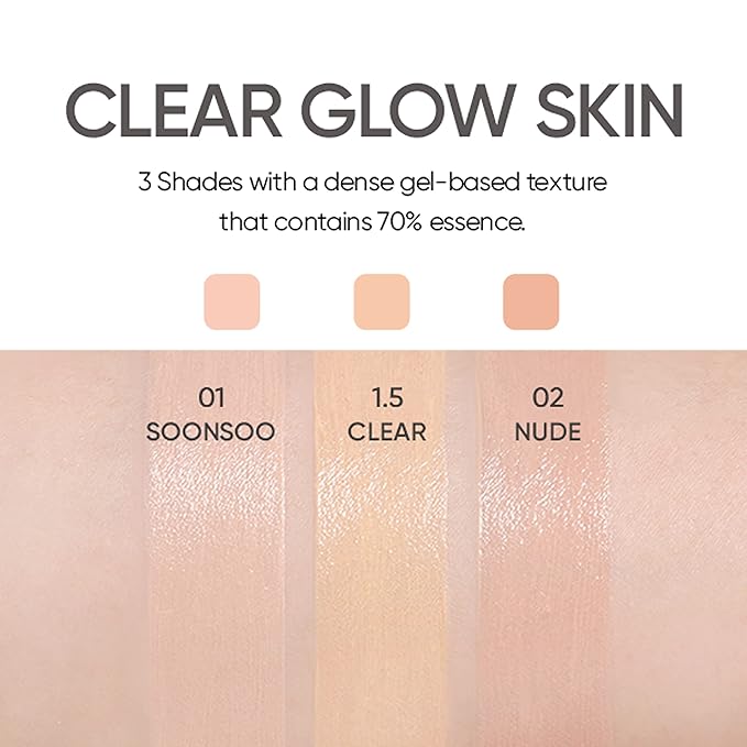 AMUSE Dew Jelly Vegan Cushion Foundation 02 NUDE