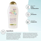 OGX Extra Creamy + Coconut Miracle Oil Ultra Moisture Body Wash, 19.5 Fl Oz (Pack of 2)