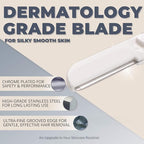 Dermaplaning Tool (9 Count) – Easy to Use Dermaplane Razor for Face – Precision Facial Razor for Eyebrows & Peach Fuzz - Gentle Exfoliating Shaver for Smooth, Radiant Skin