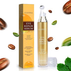 5% Caffeine Eye Serum With Roller For Dark Circles & Puffiness Bags Under Eye Treatment- Caffeine Eye Cream with 360° Massage Ball Roller For Anti Aging Wrinkles Fine Lines - Under eyes treatment