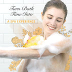 Spongentle Deep Cleansing Body Loofah Sponge, Natural Colors, for Bath and Shower, Multiple Textures for Gentle and Deep Exfoliation, Generous and Rich Lather, (Pack of 2)
