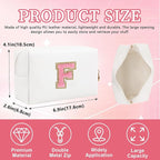 Personalized initial letter patch makeup