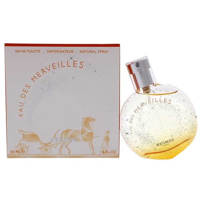 Eau Des Merveilles by Hermes Eau De Toilette Spray 1.6 oz