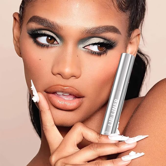 Lip Stain Peel Off - Waterproof Comfortable Vivid Color Peel Lip Liner Non-Stick Cup, Lip Tattoo Peel Off for Beauty & Charming Lip Makeup with All-Day | Vegan and Cruelty Free (#02 Cocoa)