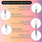 5 Pcs Nail Art Sculpture