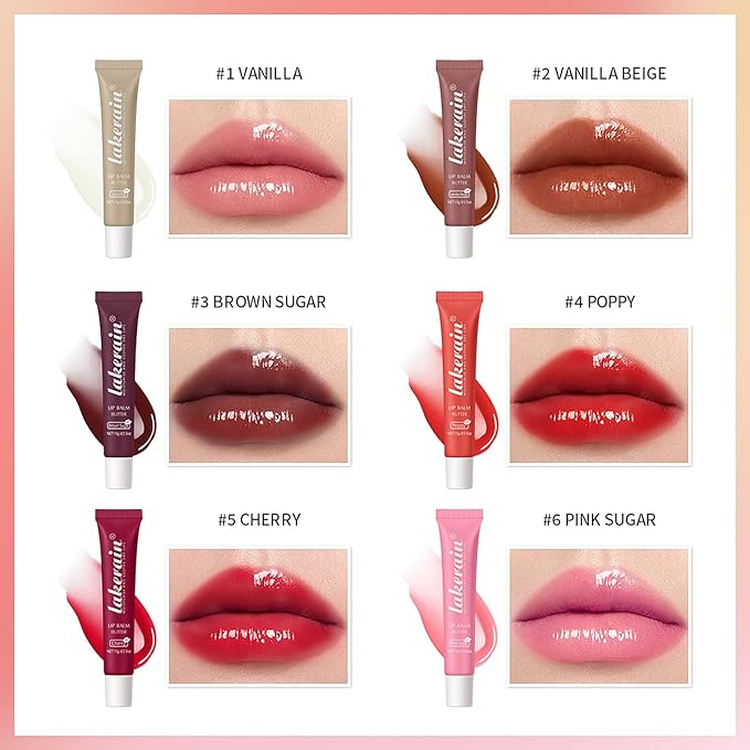 Lip Butter Balm, Day/Night Hydrating Lip Oil