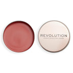 Revolution, Balm Glow, Multi-Use Balm for Cheeks, Eyes & Lips, Buildable Formula, Dewy Finish, Peach Bliss, 1.12 Oz.