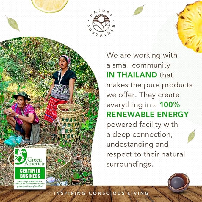 Natural Shampoo for Oily Hair & Scalp - Organic, Raw & Wildcrafted with Probiotics, Hypoallergenic & Sulfate Free Herbal Shampoo for Oil Control, Dandruff, Seborrheic Dermatitis - Gallon, Original