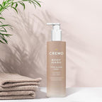 Cremo White Jasmine Amber Skin Moisturizing Body Wash for Women, Notes of White Jasmine, Red Currant, and Sweet Amber, 16 Fl Oz