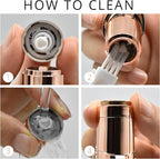 【Generation 2】Facial Hair Remover Replacement Heads for Finishing Touch Flawless Facial Hair Remover, Replacement Blades for Finishing Touch Flawless Gen 2 Hair Removal, 4 Pack (Gold)