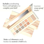 LAURA GELLER NEW YORK Laura's Essentials Artistic & Authentic Makeup Artistry 12 Multi-Finish Eyeshadows 1 Highlighter, 1 Blush Full Face Palette