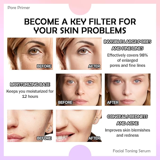 2PCS One Step Color Corrector,Tri-Color Color Correcting Facial