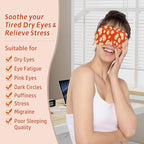 Steam Eye Mask Self Heating Moist Eye Compress Disposable SPA Warm Eye Mask 10 Packs for Dry Eyes, Eye Fatigue, Stress Relief, Soothing Headache Travel Trouble Sleeping (Chamomile)