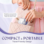 7D Electric Razor for Women: Fast & Painless Full-Body Shaver for Legs & Face – Waterproof Hair Remover with Light & Travel Cover – Wet/Dry Use, Smooth Close Shave, Birthday Mother’s Gift