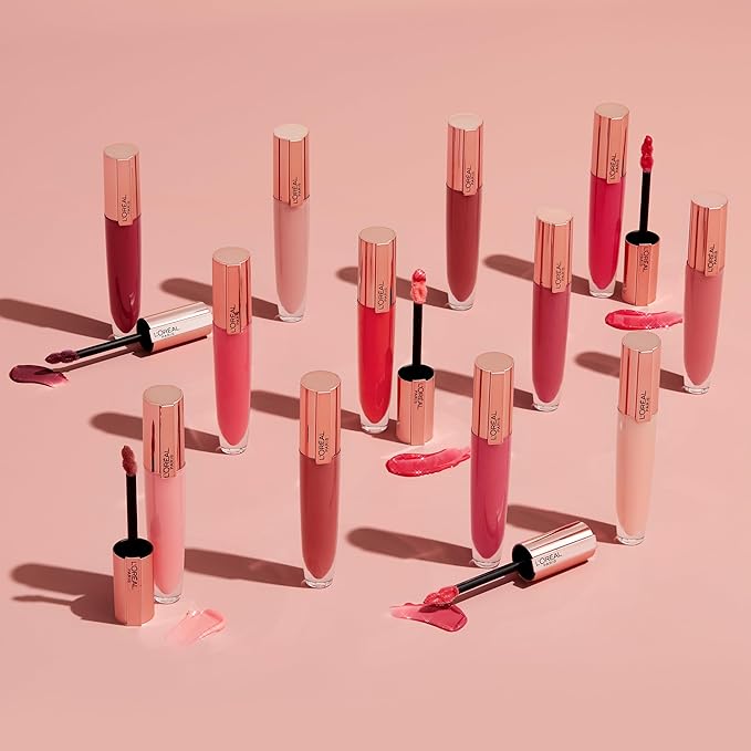 L'Oreal Paris Glow Paradise Hydrating Tinted Lip Balm-in-Gloss with Pomegranate Extract & Hyaluronic Acid, Ultra-Gentle, Non-Sticky Formula, Sophisticated Rose, 0.23 fl oz