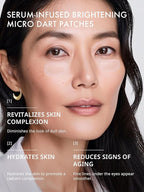 Depology serum-infused micro dart patches