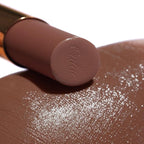 Oulac Color Rich Satin Lipstick - Greyish Brown Full Coverage Lip Color, Creamy Silky-Smooth, Moisturizing, Satin Matte Finish, Infused With Shea Butter, Vegan & Clean Beauty, 4g, SG12 Boundless