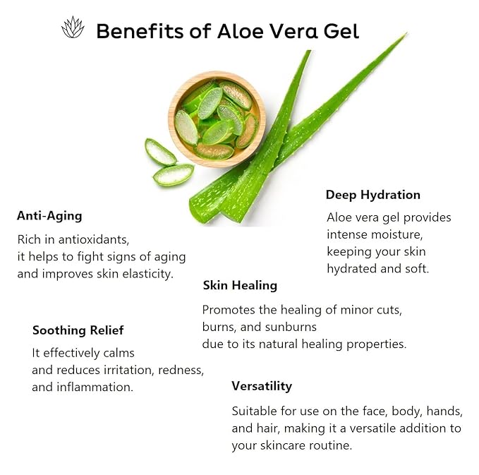 WELCOS Kwailnara California grown Aloe Vera Moisture Soothing Gel, 98% Pure, All-in-One for Face, Body, Hand, Hair, Korean Skin Care (5.07 Fl oz.)