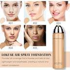 AirBrush Foundation Spray, Silky Mist Foundation Spray Makeup Warm Peach