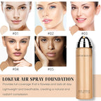 AirBrush Foundation Spray, Silky Mist Foundation Spray Makeup #02 Nude