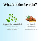 Sulfate Free Hard Water Shampoo and Conditioner - Hard Water Hair Treatments of Product and Minerals with Five Mint Essential Oils for Replenishing Hydration and Hair Shine - Paraben & Cruelty Free