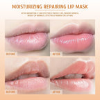 4Pcs Honey Lip Mask Pot, Moisturizing Honey Lip Masks