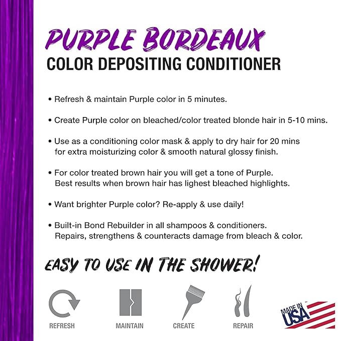 NO FADE FRESH Purple Color