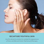 Serious Skincare - C3 Vitamin C Ester Eye Beauty Treatment with Hyaluronic Acid - For Dull & Dry Under Eyes - Soothing C3 Plasma Gel Formula for Fine Lines, Wrinkles, Discoloration - 0.5 oz.