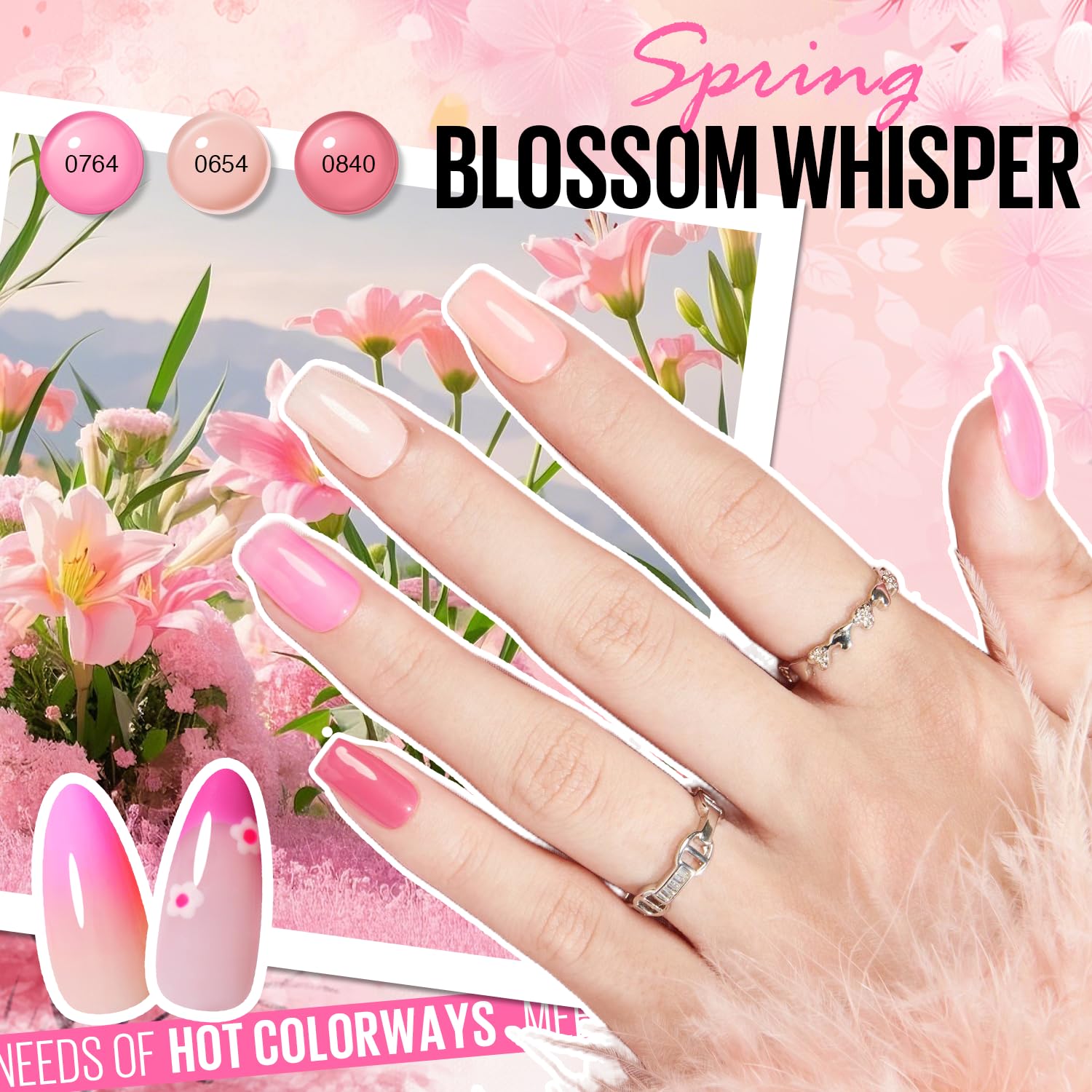 MEFA 46 Pcs Gel Nail Polish Set, 42 Colors All Seasons Nail Polish Set Colorful Begginer Kit with Base Coat & Glossy/Matte Top Coat, Gel Nail Art Manicure Salon DIY Gifts for Girls