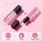 Color Changing Lip Gloss, Pink Magic Mood Lipstick Hydrating Lip Glow Oil Lip Tint Lip Inks Stain Lip Balm Not Greasy Transparent Plumping Lip Serum for Women Girls Lip Care Products