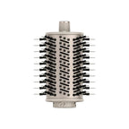 Shark FlexStyle Round Hot Air Brush Attachment for Blow Dryers, Hair Styling Tool for Straight, Wavy, Curly, and Coily Hair, Stone