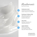 Advanced Clinicals Hyaluronic Acid Moisturizer Gel Face Cream W/Vitamin E + B5 | Hydrating & Vitamin C Face Lotion Hydrates Dry Skin & Improve Look Of Wrinkles & Fine Lines, 2 Fl Oz