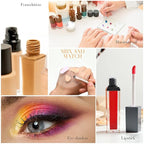 Makeup Mixing Palette 2 Pieces Handheld Makeup Mixing