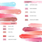 Catkin Lip Plumper Gloss, Tinted Lip Serum with Hyaluronic Acid & Jojoba Oil, Non-sticky Volumizing Hydrating Formula for a High Shine Maximum 3D Look, Plump & Soft Lips 0.12 Fl Oz - C03 Coral Pearl