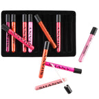 SHANY The Wanted Ones - 12 Piece Lip Gloss Set with Aloe Vera and Vitamin E