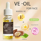 UWPU-80,000 IU Vitamin e oil +Grape Seed+Astaxanthin Infused Jojoba, Wrinkles And Age Spots, vitamin e oil For Scars-And Enhancement Of Skin Collagen Moisturized -30ml / 1 Oz