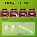 Brown Lip Liner Pink Lip Gloss Fat Oil Slick Click Clear Shimmer, Ultra-Hydrating Lip Balm Tinted Lip Glow Oil for Women Makeup, Lightweight Non Sticky Liquid Lipstick Lip Liner Pencil Combo Set