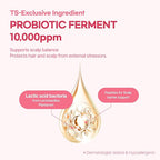 TS GD Shampoo for Girls | Korean Teen Shampoo with Upgraded Probiotics | Anti-Dandruff & Itchy Scalp Relief | Pink Peach Allergy-Free Fragrance | Sulfate-Free (13.53 fl oz, 400ml)