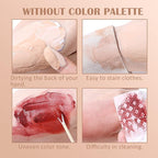 DAGEDA Stainless Steel Makeup Spatula Set, Makeup Mixing