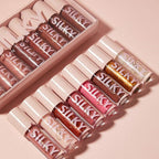 MAEPEOR Shimmer Glossy Lipgloss Set 8PCS Non-Sticky Moisturizing Glossy